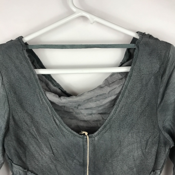 Monoreno Scoop Neck Dress in Charcoal Women Small - Picture 7 of 8